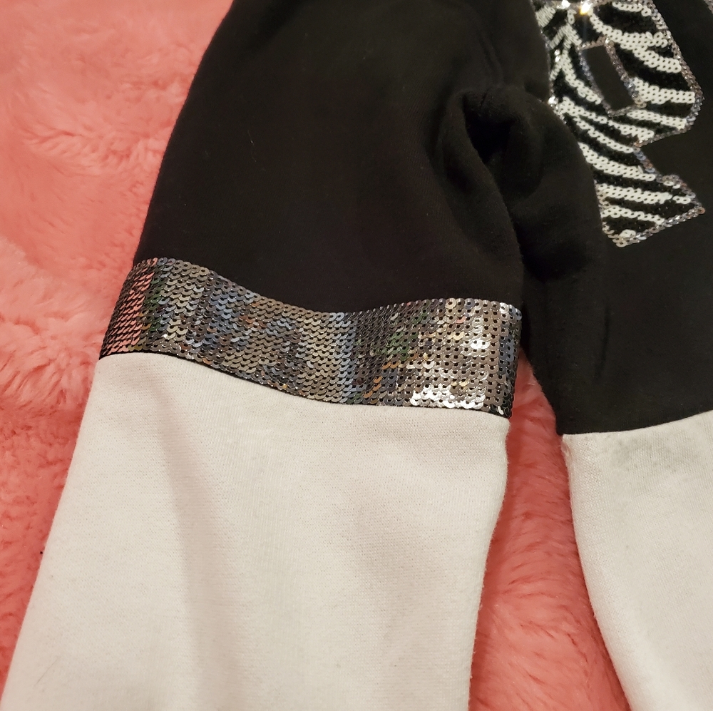 VS PINK sequin zip up - Picture 8 of 14